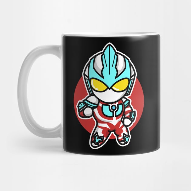 Ultraman Ginga Chibi Style Kawaii by The Toku Verse